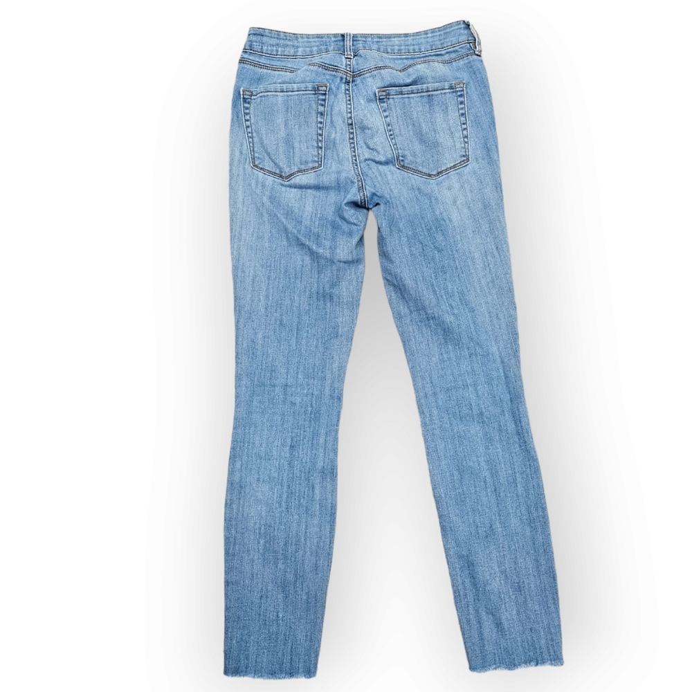 BULLHEAD Skinny Jeans Raw Hem Size 25 Mid-Rise